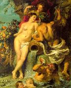 The Union of Earth and Water Peter Paul Rubens